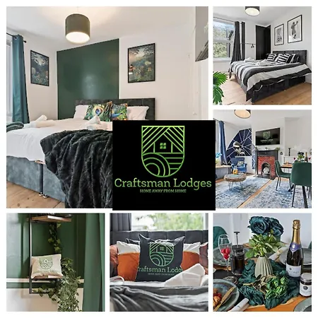 Stylish 5-bedroom Home, Bs6, Perfect For Groups, High-speed Wi-fi Holiday home Bristol