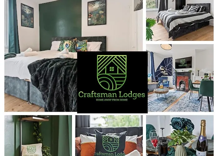 5-bdr Modern Stay, Bs6 , Ideal For Groups, Wi-fi Hébergement de vacances Bristol